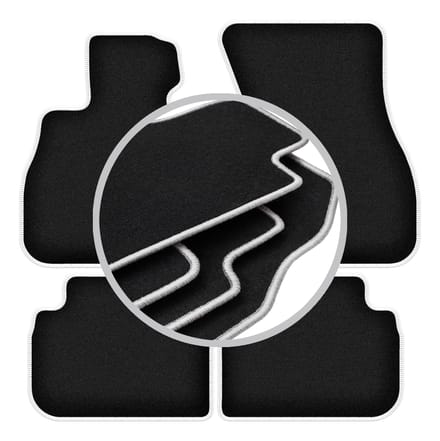 CARLUX-SILVER automatten voor: BMW 1 F40 hatchback (2019-)