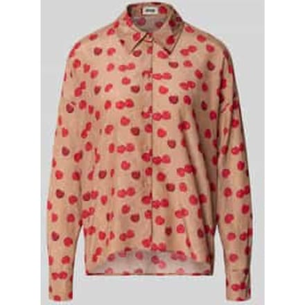 Overhemdblouse met knoopsluiting, model 'CLOELIA'