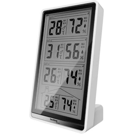 Techno Line Temperaturstation WS 7060 Draadloze thermo- en hygrometer