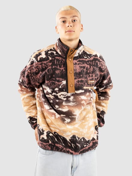 Columbia Helvetia II Printed Half Snap Fleece Trui patroon