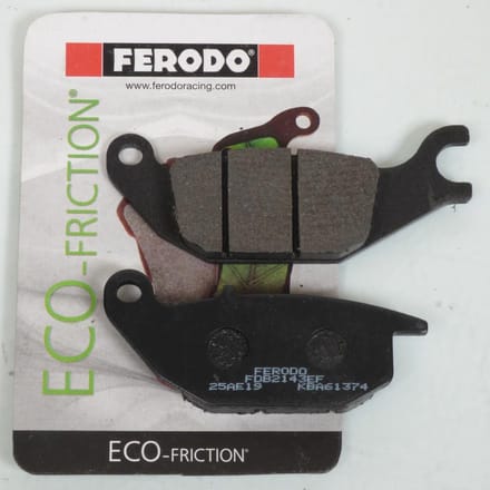 Remblokken Ferodo voor Motor Honda 150 Cbr R 2000 tot 2010 784HF / achteraan Nieuw