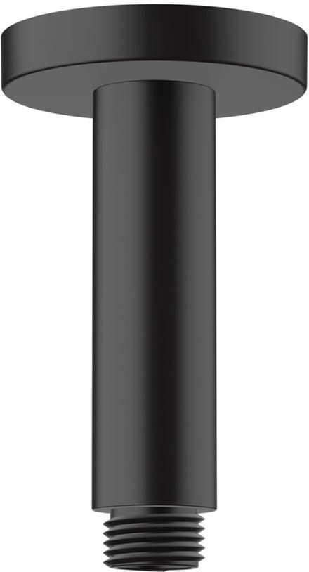 Hansgrohe Vernis Blend douchearm - 10cm - plafond - mat zwart