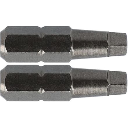 Labor schroefbit Vierkant 3x25mm (2 Stuks)