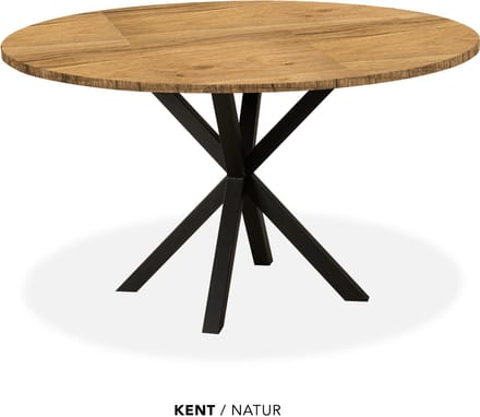 Maxfurn - Eettafel rond | Zeer krasvast | Kleur: Natur | diameter 120cm