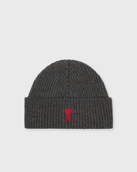 BEANIE WITH RED AMI DE COEUR