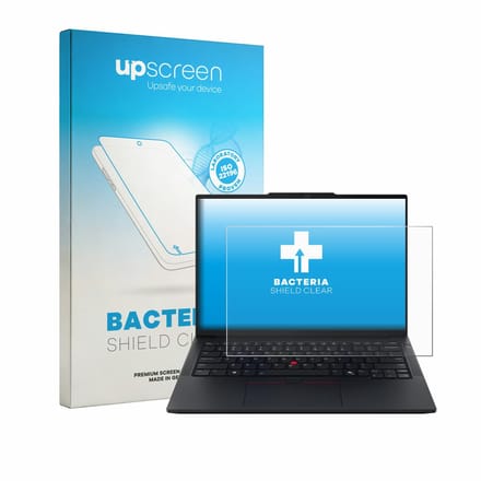 upscreen - Screenprotector voor Lenovo ThinkPad E14 Gen 8 - Folie Beschermfolie transparant antibacterieel