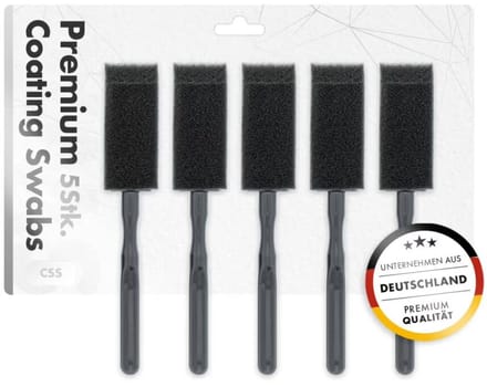 ChemicalWorkz® - Coating Swabs Set - 5 Items