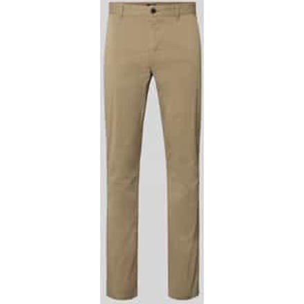 slim fit chino van katoenmix