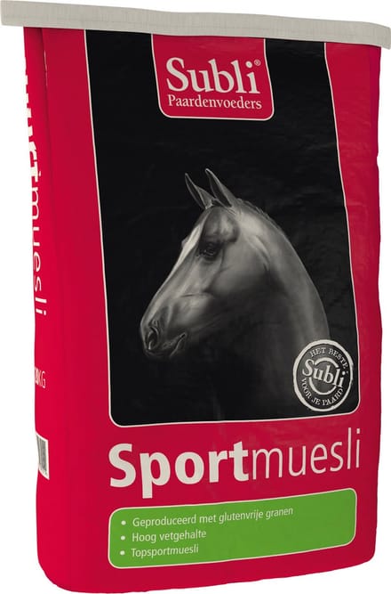 Subli Sportmuesli Glutenvrij 15 kg