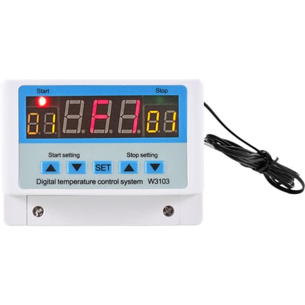 30A/AC110-220V LED Digitale Temperatuurregelaar Intelligente Thermostaat Verwarming Koeling 30A & AC110-220V