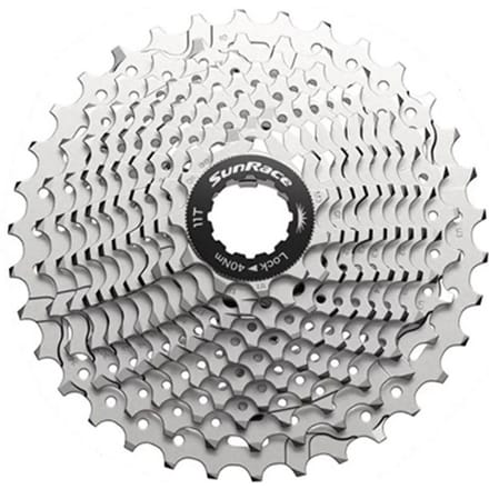 Sunrace Csrx11 Eav Shimano/sram Hg Fietscassette Zilver 11s / 11-34t