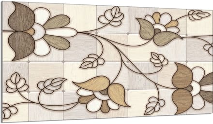TMK ArtDeko Mozaika - Snijplank - 90x52 cm - Glas - Hittebestendig