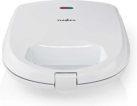 Nedis Sandwich maker - 700 W - 20.5 x 12 cm - Automatische temperatuurregeling - ABS