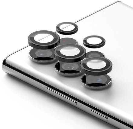 Solidenz Camera Lens Protector - Geschikt voor Samsung Galaxy S25 Ultra - Zwart