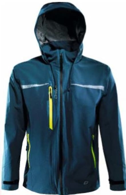 Opsial regenjas - Udson - blauw - maat M