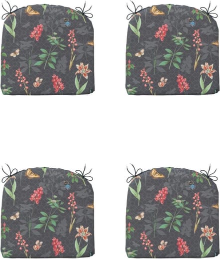 Madison - Zitkussen - Universeel - 4st - 46x48cm - Clea Grey - Grijs