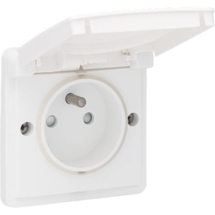 Niko New Hydro Wandcontactdoos (WCD-schakelmateriaal) - 701-36600 - E2SNU