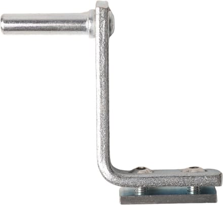 Scharnier compleet voor achterklep aanhanger - 91x50 mm