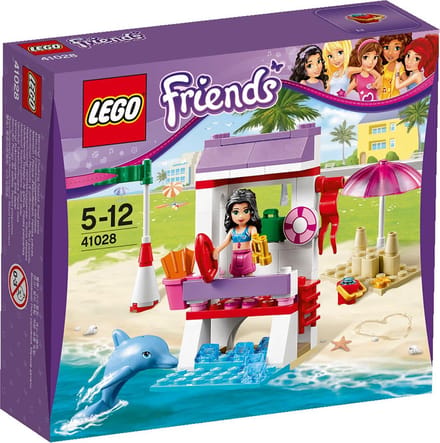 LEGO Friends Emma's Lifeguard Post, Bouwpakket, 5 jaar, 78 stuk(s)