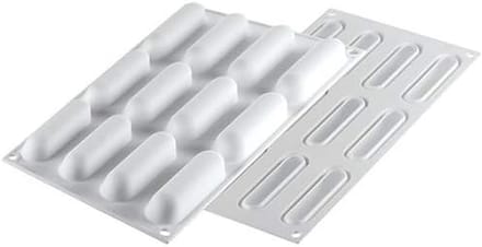 Siliconen Mal voor Patisserie 12 vormen Vingers 30ml