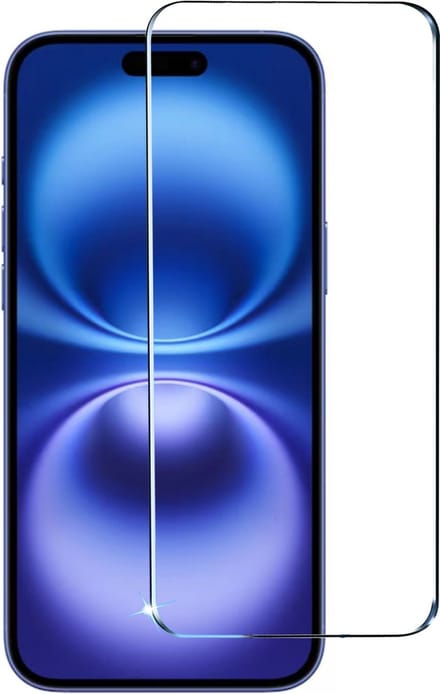 Tempered glass Geschikt voor iPhone 16 Screenprotector - Beschermglas - Glasplaatje