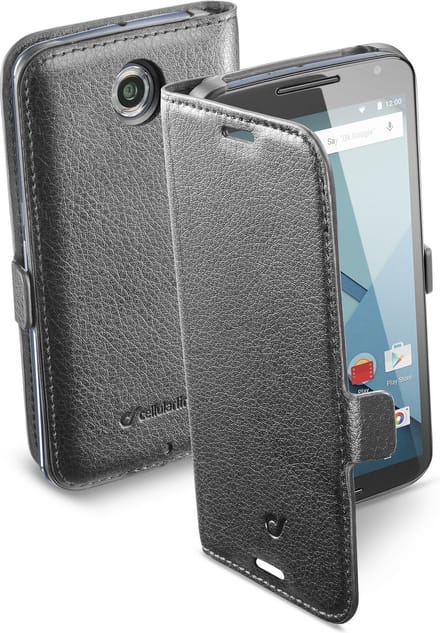 Cellularline BOOKESSNEXUS6K mobiele telefoon behuizingen Folioblad Zwart