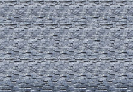 Fotobehang Stone Wall | XL - 208cm x 146cm | 130g/m2 Vlies