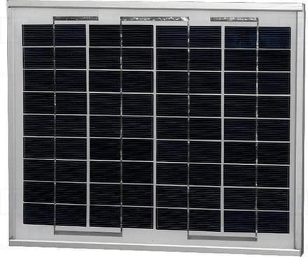 Zonnepaneel 10 watt - 354x251x17mm