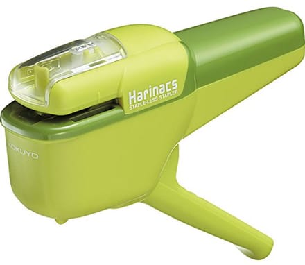 Nietmachine zonder klemmen voor 10 vellen - Groene kleur