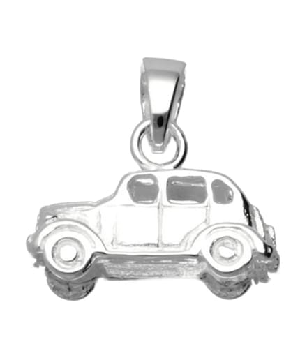 Zilveren Antieke Auto kettinghanger