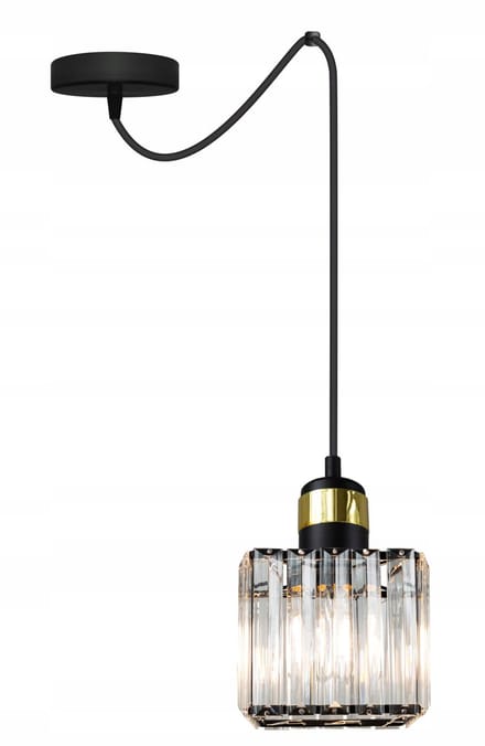 Hanglamp Amper 7-205 Kristal Chroom E27