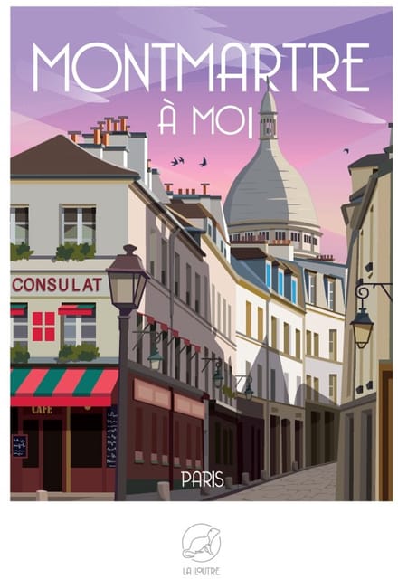 La Loutre puzzel Montmartre Parijs - 1000 stukjes legpuzzel.