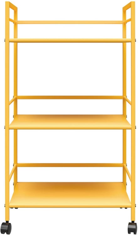 Notio Living Cache-Rolwagen - Geel Metaal