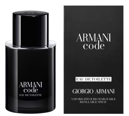 Armani Code Homme Eau de Toilette Spray - Navulbaar Herenparfum Heren 50 ml