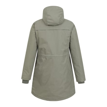 Mountain Warehouse Dames/Dames Acorn Waterdichte Borg Gevoerde Parka (Kaki Groen)