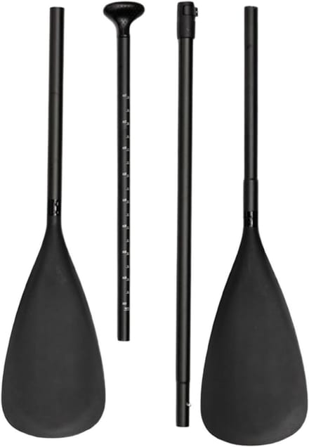 Kayak Paddles for Adults - 2-in-1 Adjustable Double Paddle, Telescopic Double Paddle, Lightweight Alloy, Quick Change, Ergonomic, Simple and Double Combi Paddle, for River Water