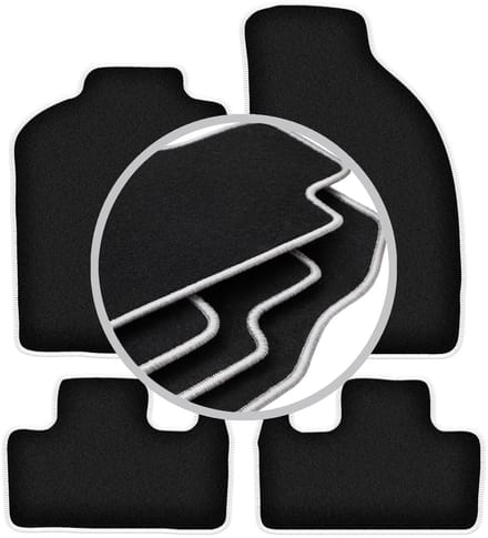 CARLUX-SILVER automatten voor: FIat Coupé coupé (1993-2000)