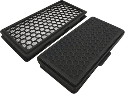 2x Actieve Hepa Vervang Filter Set Geschikt Voor Miele Classic Compact C1 Complete C2/C3 - Stofzuigerfilter