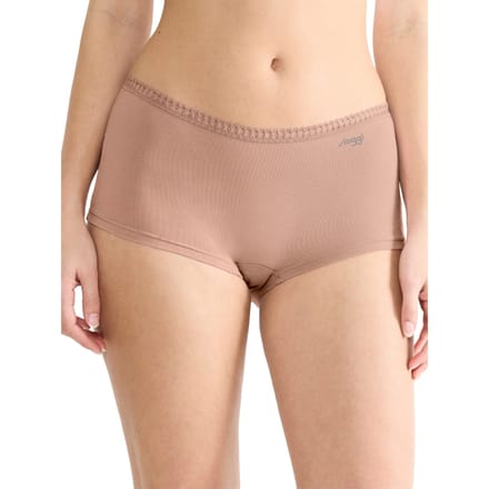 Sloggi Women GO Crush Short (3-pack) - dames boxer - beige
