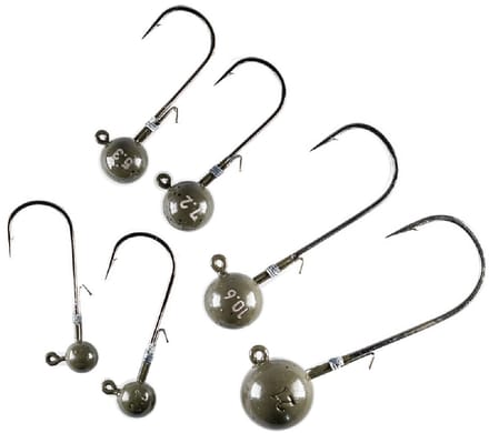 LMAB Tungsten Round Jig Green Pumpkin Size - 3/0 - 5,3 gr 3st.