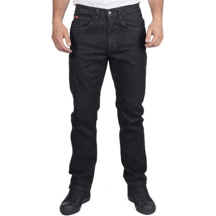 Lee Cooper Heren Denim Stretch Rechte Benen Jeans (Zwart)
