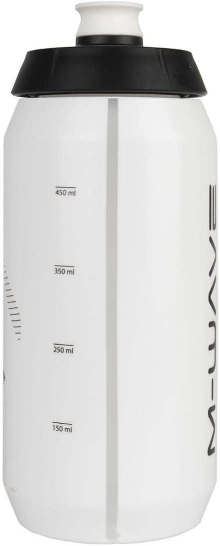 M-Wave Bidon - 550ml - wit met indicator