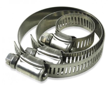 Slangklem RVS 40mm - 64mm