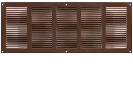 Europlast Metalen rooster 500x200mm bruin - MR5020B