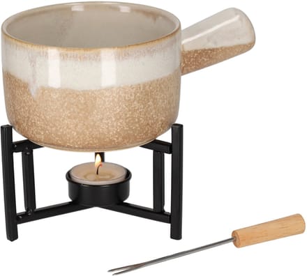 JENS Living Fondue Set Taupe