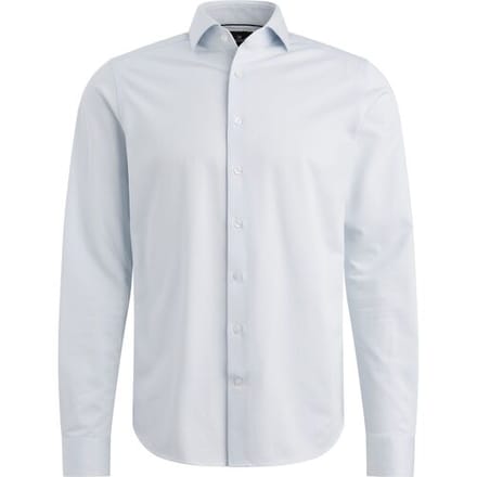 Overhemd Lange Mouw Vanguard Overhemd Elevated Knit Lichtblauw