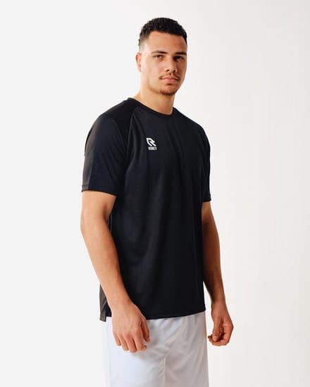 Robey Tennis Club Tee - Zwart - S