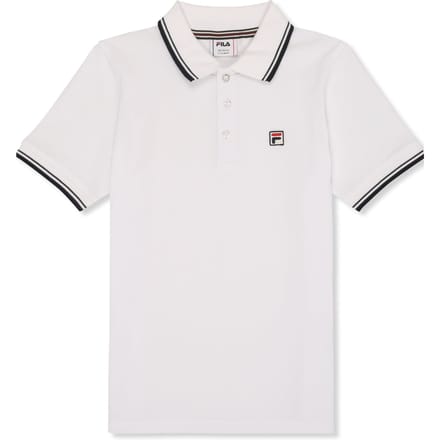 FILA Biella Regular Polo Shirt Bright White Maat: 146/152 | Overhemden Outlet | kids | Wit