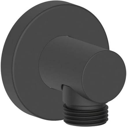 Duravit wall connection elbow with round rosette UV0630008046