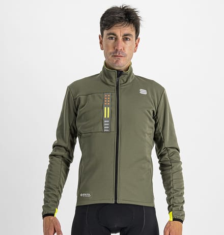 Sportful Fietsjack winter heren Groen - SUPER JACKET BEETLE - L